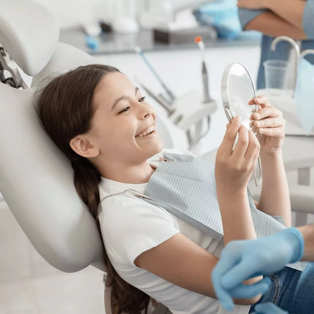 Удаление молочных зубов