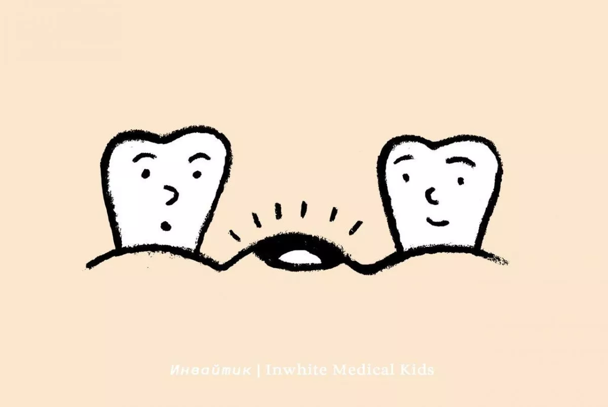 Почему у ребёнка долго не появляется постоянный зуб, хотя молочный уже давно выпал?