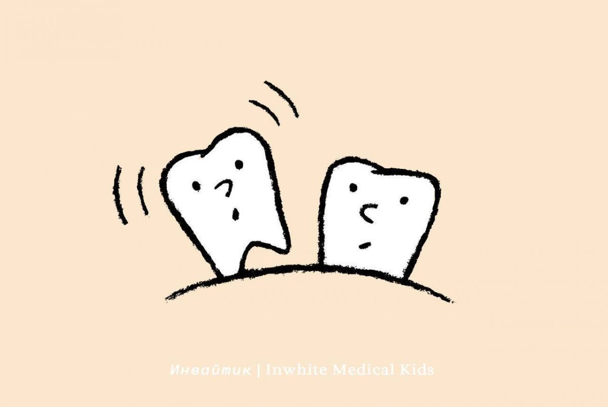 У ребёнка шатается молочный зуб. Что делать?